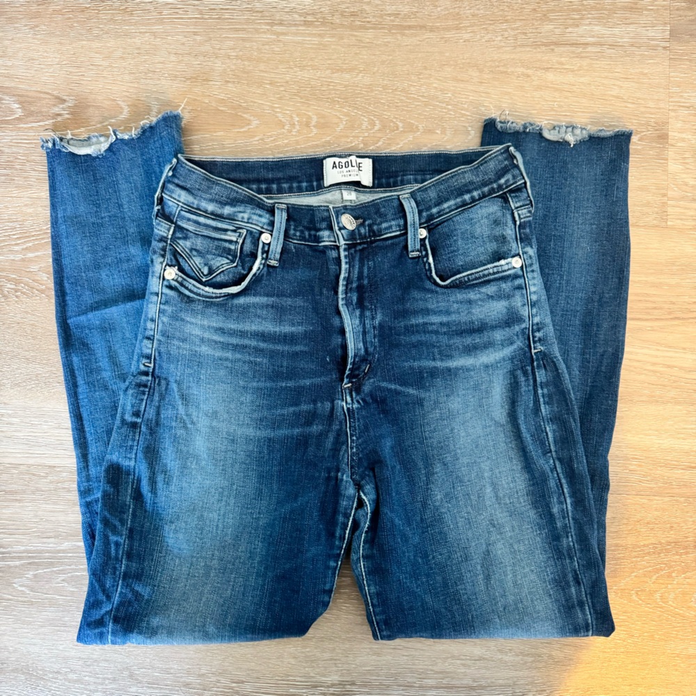 AGOLDE ankle straight leg jean size 28